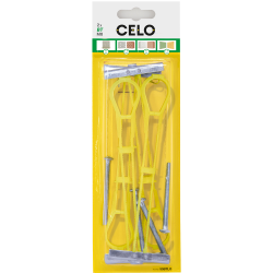 CELO BT menetes dűbel gipszkartonba, csavarral, bliszterben