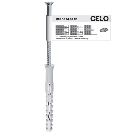 CELO MFR SB TX multifunkcionális rögzítő dűbel